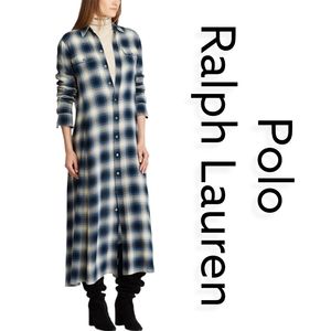 Polo Ralph Lauren Plaid Maxi Dress